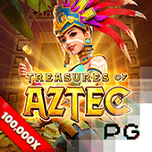 Treasures of Aztec on 1xbet app